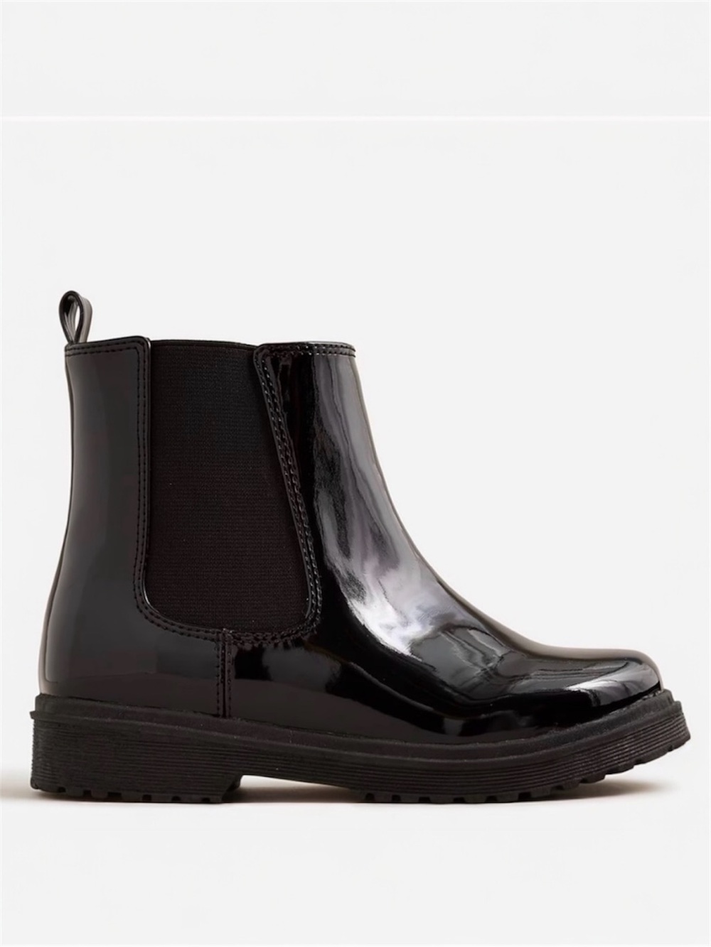 Crewcuts Girls' lug-sole boots in faux leather